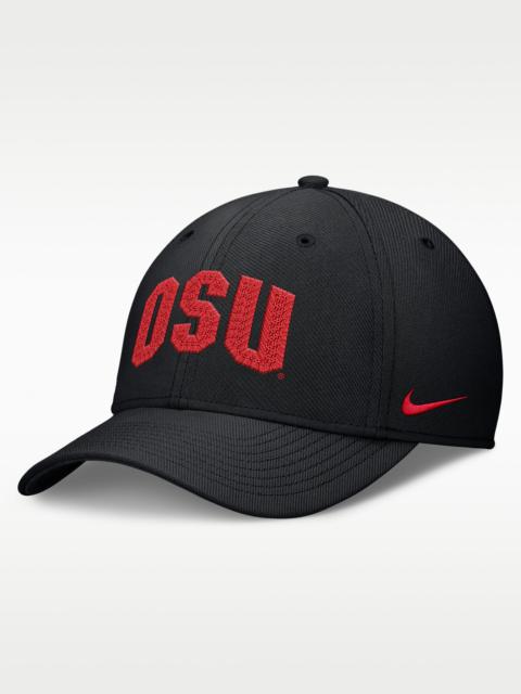 Nike Ohio State Classic Swooshflex Men's Nike Dri-FIT College Hat