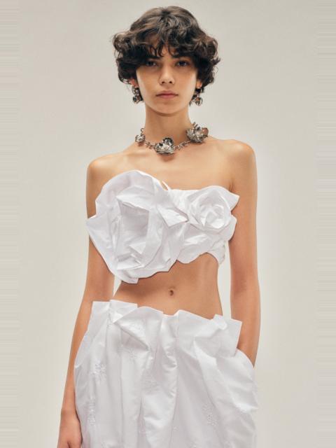 Pressed Rosette Bouquet Top