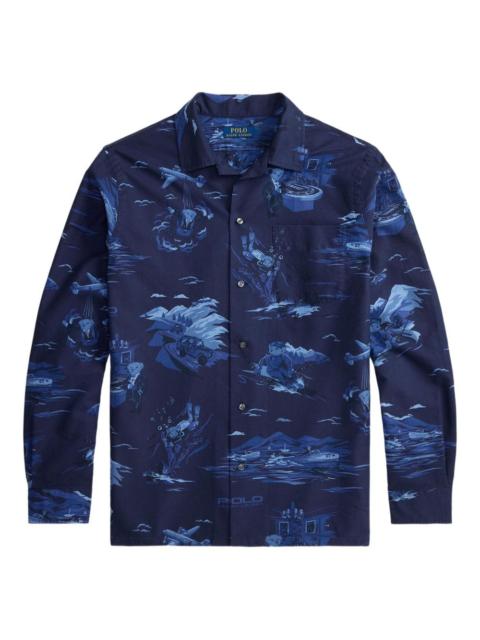 Polo Ralph Lauren spy polo-bear printed shirt