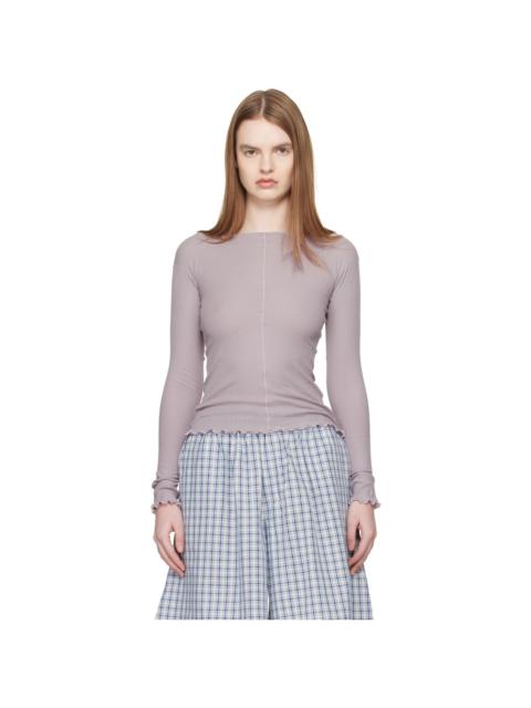 BASERANGE Purple Pama Long Sleeve T-shirt