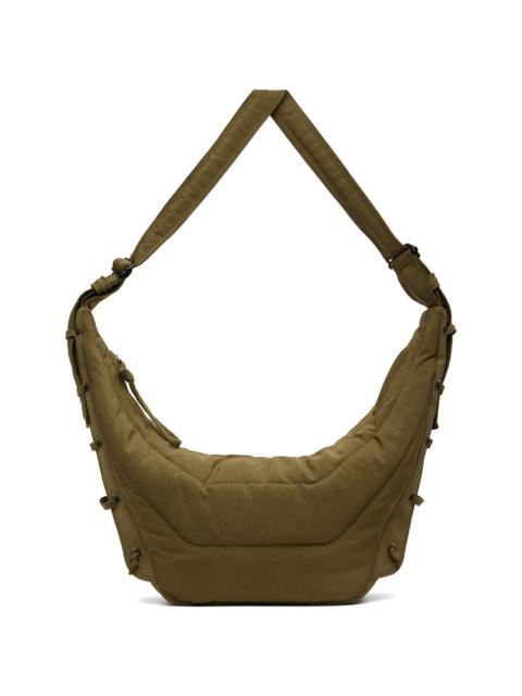 Lemaire Khaki Medium Soft Game Bag