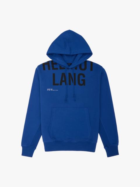 Helmut Lang CUT-OFF LOGO HOODIE