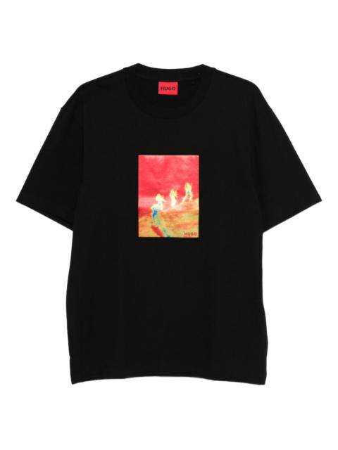 HUGO graphic-print T-shirt
