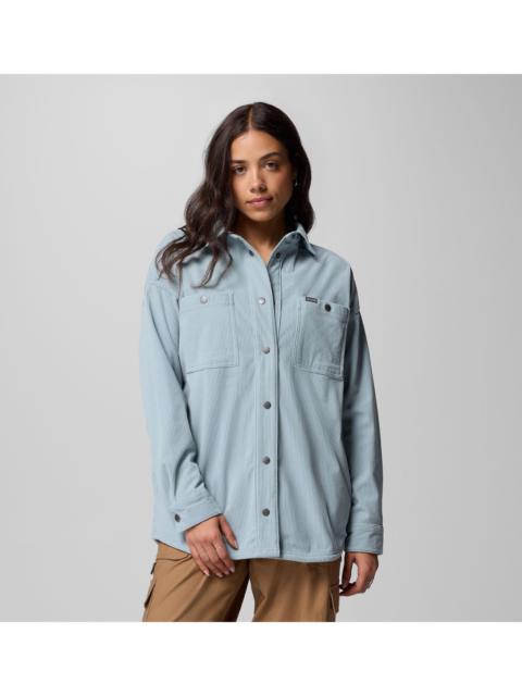 Columbia Women's Blue Point Creek Corduroy Shirt Jacket