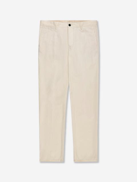 SLOWEAR Slim fit stretch cotton trousers