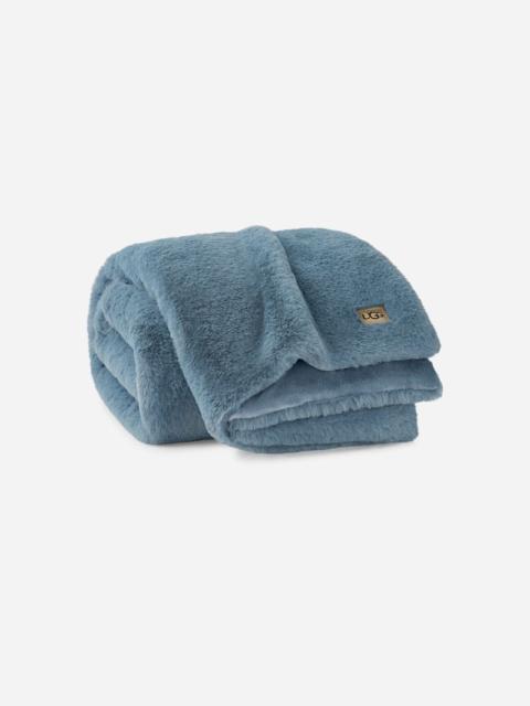 UGG ® Euphoria Throw 50" x 70" Polyester Blankets in Chambray