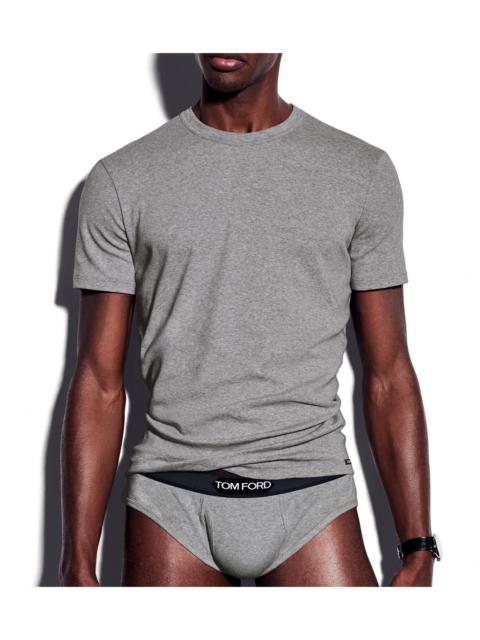 TOM FORD COTTON CREWNECK T-SHIRT