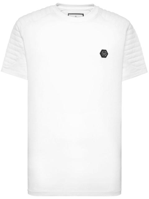 PHILIPP PLEIN logo-plaque cotton T-shirt