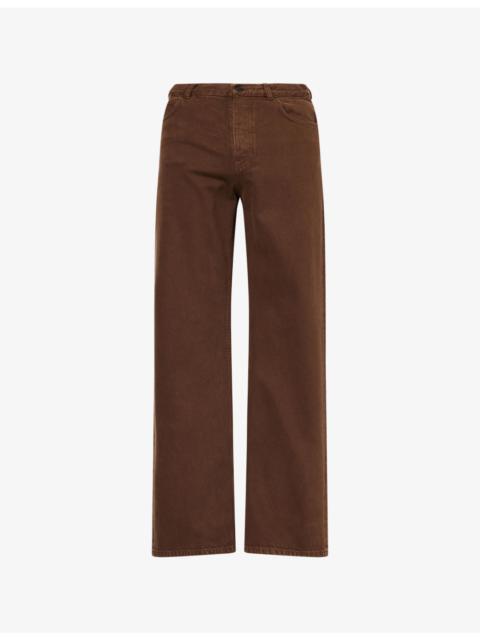 The Row Siouxie Straight-Leg Denim Jeans