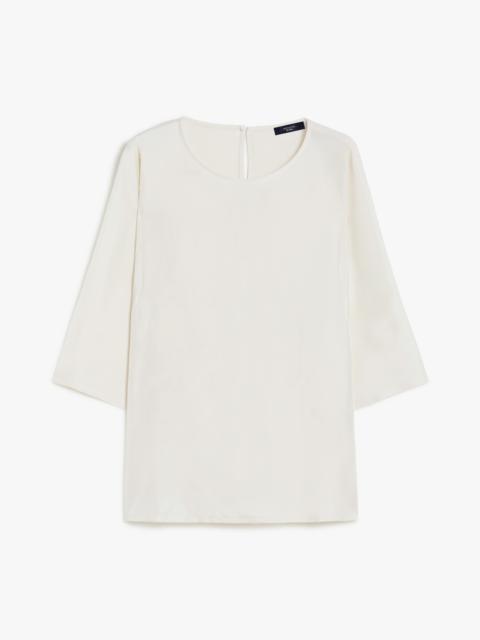 WEEKEND Max Mara PRIMO Silk and jersey blouse