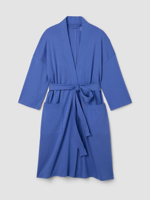 EILEEN FISHER Organic Cotton Interlock Sleep Robe