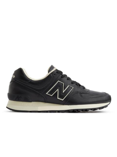 New balance 576 black best sale