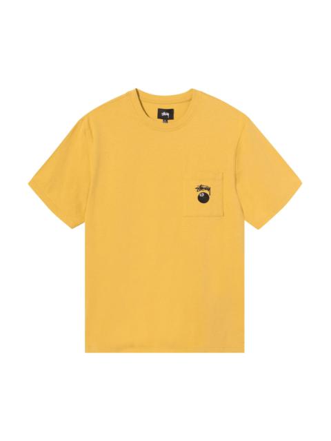 Stussy 8 Ball Pocket Crew 'Mustard'