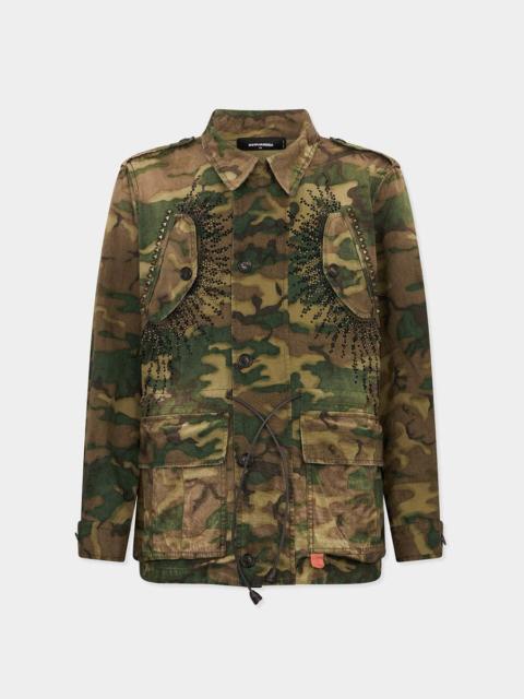 DSQUARED2 REBEL TAG PARKA