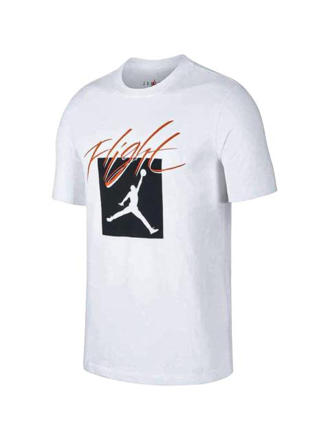 Jordan Air Jordan Jumpman Flight Short Sleeve Tee "White" AT8958 100