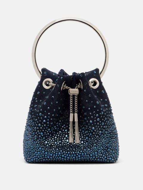 JIMMY CHOO Bon Bon embellished bucket bag