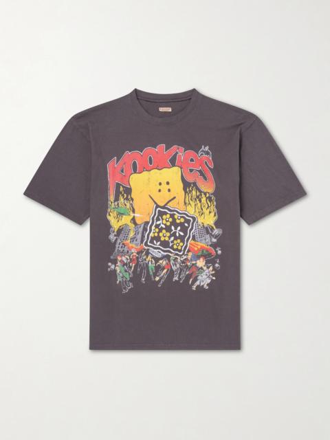 Kapital Buster Peckish Bowy Printed Cotton-Jersey T-Shirt