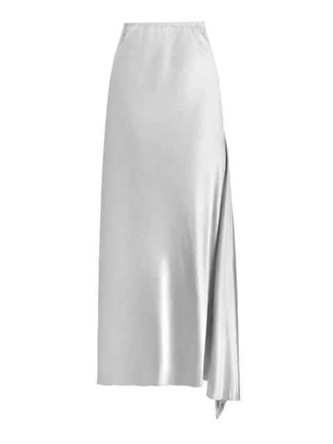 All Three Alex Silk Maxi Skirt