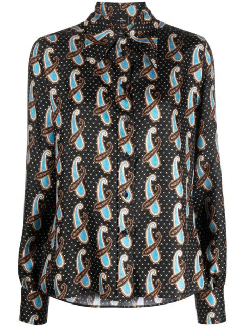 Etro paisley-print silk shirt