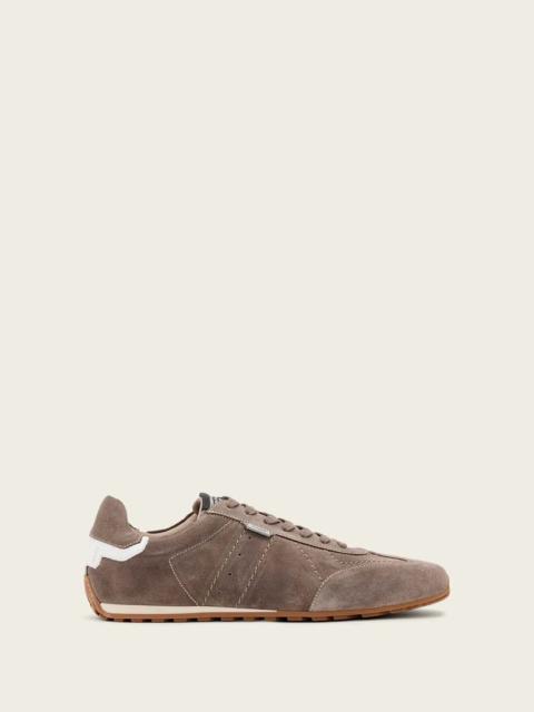 ALLSAINTS LIAM LACE UP LOW TOP SNEAKERS