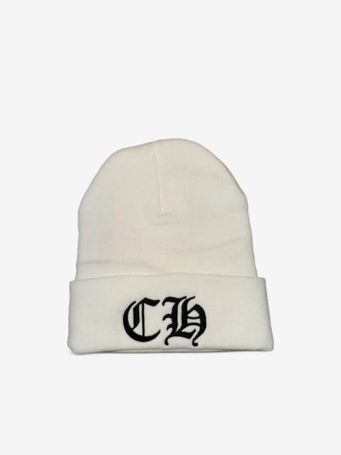 Chrome Hearts logo-embroidered beanie hat
