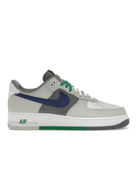 Nike Air Force 1 Low '07 LV8 Split Light Silver Deep Royal Blue