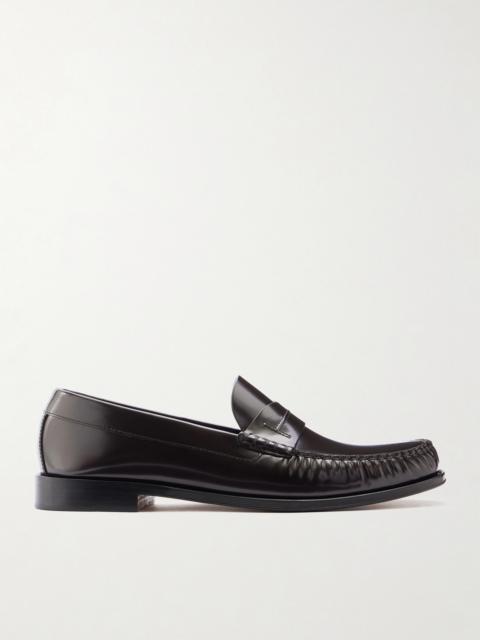 TOM FORD Polished-Leather Loafers