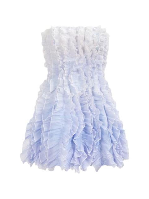 Aje. Temperance ruffled mini dress