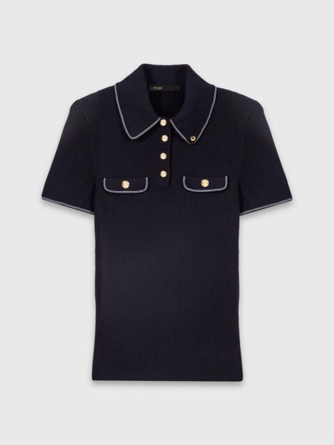 maje Short-sleeve polo shirt