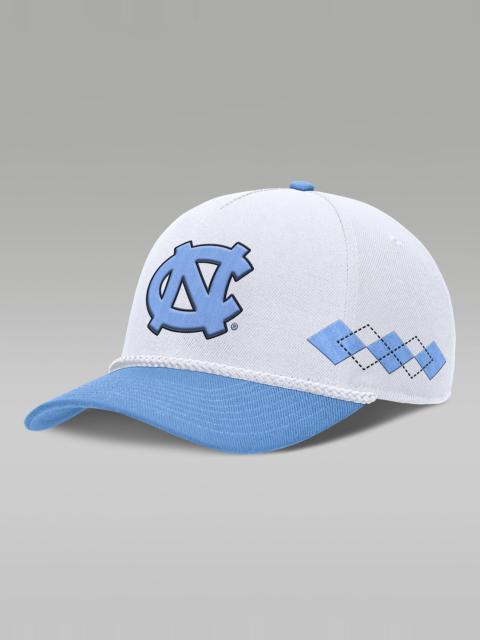Jordan North Carolina Rise Argyle Men's Jordan Brand College Adjustable Hat