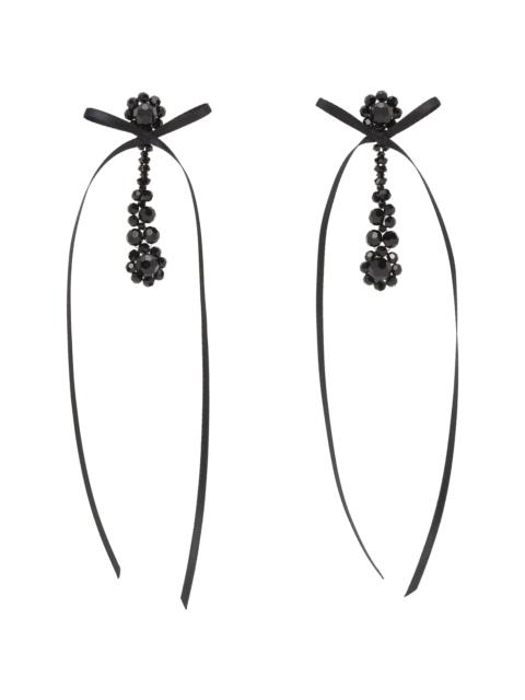 Simone Rocha Victorian Drip Bow Earrings