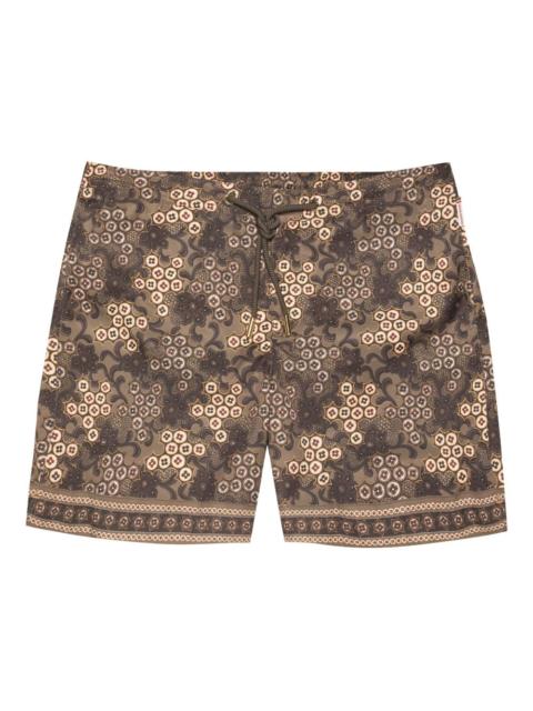 ORLEBAR BROWN Bulldog paisley-print drawstring swim shorts