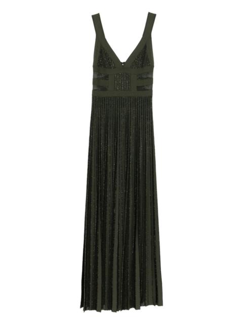 ELIE SAAB lace-insert dress
