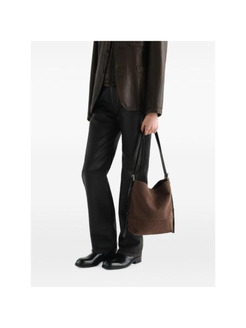 Lemaire small Belted tote bag in heavy eco cotton canvas