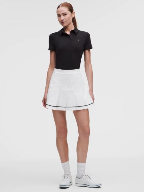 lululemon Box-Pleat High-Rise A-line Golf Skirt