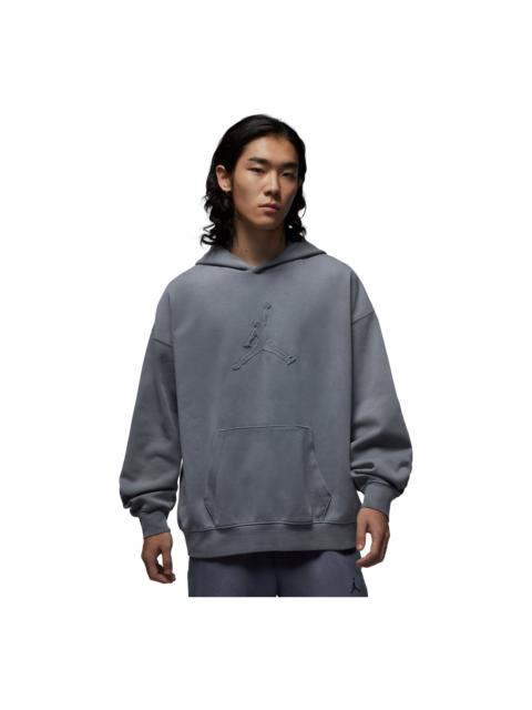 Jordan Air Jordan Tatum Hoop Fleece Dri-Fit Pullover Hoodie 'Smoke Grey' IH0615-084