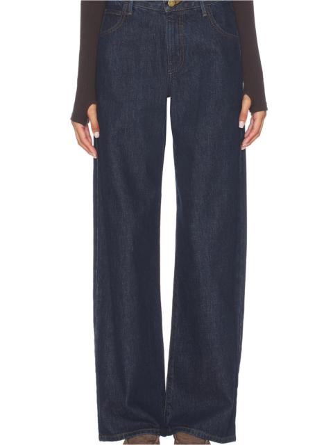 Relaxed Straight Leg Jean