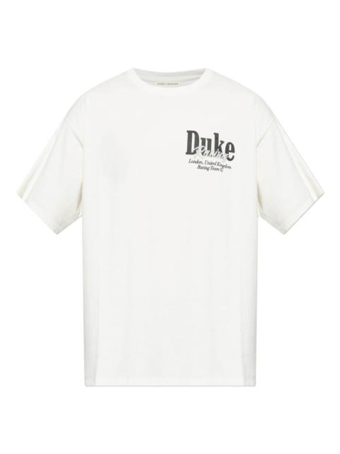 DUKE + DEXTER logo-print T-shirt