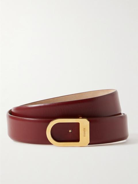 KHAITE Saddle Leather Belt