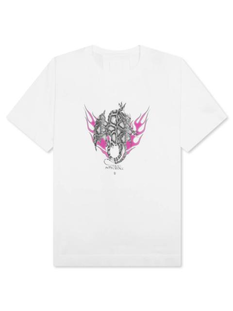 Givenchy Boxy Short Sleeve Tee White