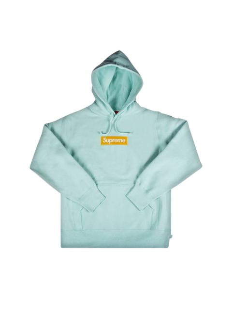 Supreme Box Logo Hooded Sweatshirt 'Ice Blue'