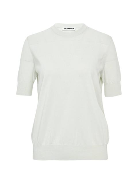 Jil Sander superfine cotton knitted T-shirt