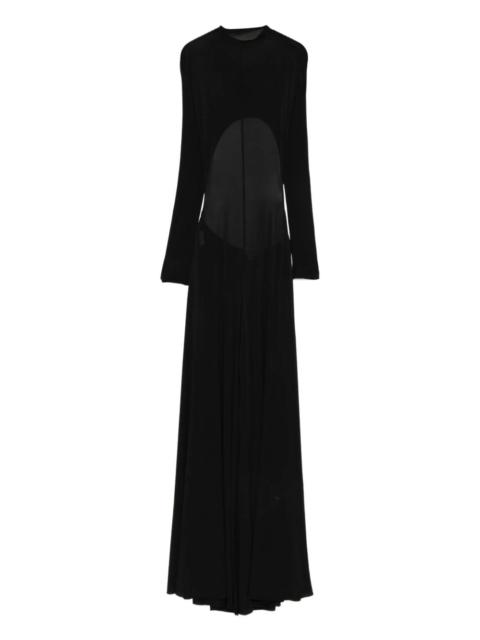 Alaïa high-neck maxi dress
