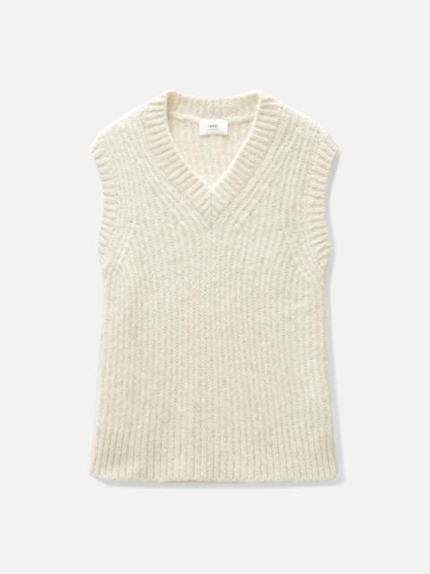 AMI Paris RIBBED CHUNKY SWEATER