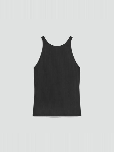 Theory Racerback Tank Top in Stretch Rib