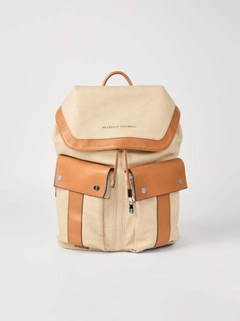 Brunello Cucinelli Cowhide leisure backpack