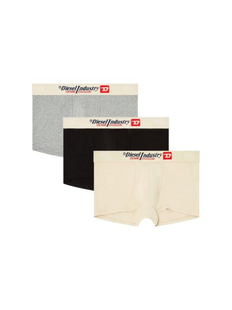 Diesel THREE-PACK OF STRETCH-COTTON TRUNKS IN MIXED COLOURS