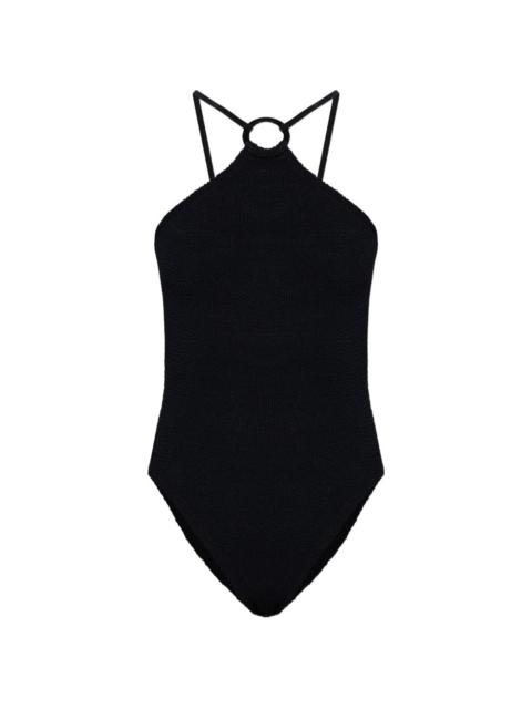 Hunza G Jasmine ring crinkle swimsuit