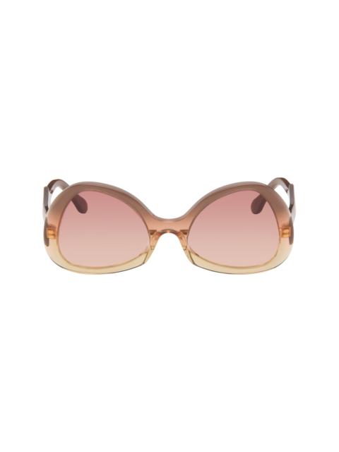 Marni Taupe Anu Ohia Sunglasses