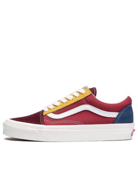Vans Vans 늙은 Skool 캐주얼 패션 스케이트 신발 유니섹스 레드 VN0A54F39XP